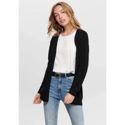 Abbildung von ONLY OPEN NOOS Strickjacke, Damen, Größe: Medium, Black
