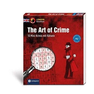 Abbildung von The Art of Crime: 8 Mini Krimis mit Rätseln Englisch A2: A2 (Compact Lernkrimi Rätselblock)