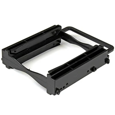 Abbildung von StarTech.com Dual 2,5&quot; SSD/HDD Einbaurahmen für 3,5&quot; Laufwerksschacht Werkzeuglose Installation 2 Laufwerks Adapter