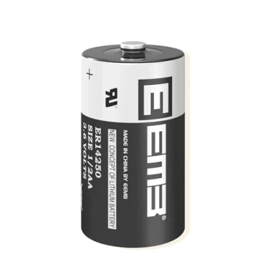 Abbildung von EEMB ER14250 1/2AA 3.6V Lithium Batterie Li SOCL₂ Nicht wiederaufladbar Akkus XL 050F SB AA02 LS14250 TL 5902 2150 für Dogwatch Hundehalsband und einige Bewegungsmelder/Haussicherheitssystem
