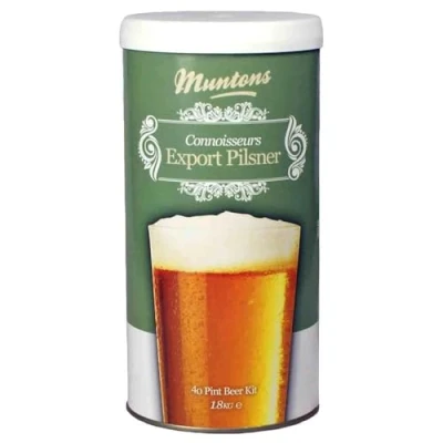 Abbildung von Muntons Export Pilsner Bierkit 1,8 kg Braukit zum Bier brauen