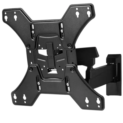 Abbildung von One For All TV, Wandhalterung, Schwenkbar 180, Ausziehbare Fernseher Halterung, Curved 4K OLED QLED LED Flachbildfernseher , 13 bis 60 Zoll, 10 Jahre Garantie, 50 kg, Schwarz