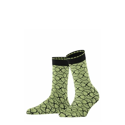 Abbildung von Falke Flair Epoque Socken, Damen, Größe: 35 38, Lemon
