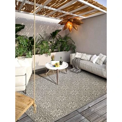Abbildung von Villeroy &amp; Boch Outdoorteppich &quot;Julie&quot;, rechteckig, In Outdoor, Flachgewebe, wetterfest, Terrasse, Balkon, modern, Trend
