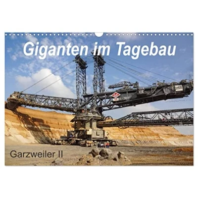 Abbildung von Giganten im Tagebau Garzweiler II (Wandkalender 2025 DIN A3 quer), CALVENDO Monatskalender
