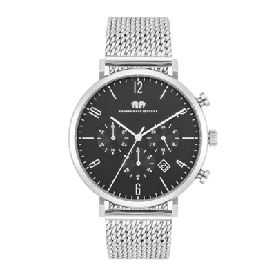 Abbildung von Rhodenwald &amp; Söhne Chronograph, Herren, Größe: One Size, Silber