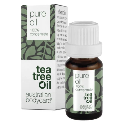 Abbildung von Teebaumöl 100% Reines 30 ml konzentriertes und natürliches Ätherisches Tea Tree Oil für unreine Haut, Kopfhaut, Haare, Pickel im Gesicht Pflege bei Akne, Fußpilz, Nagelpilz Vegan