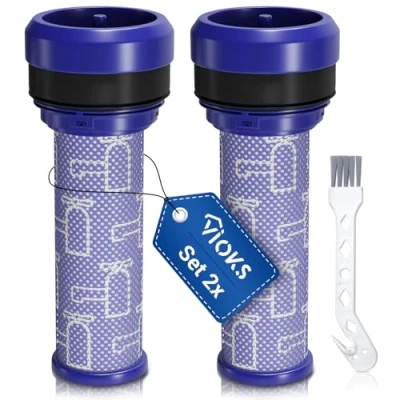 Abbildung von VIOKS Motorschutzfilter Ersatz für Dyson 923413 01, Zubehör Staubsauger, DC33 DC37 DC39