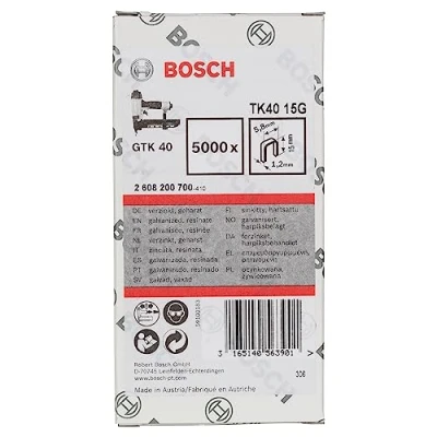 Abbildung von Bosch KLAMMER 1,2/18G 15MM 5000 STK