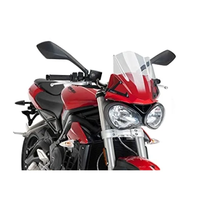 Abbildung von Puig Windschutzscheibe Naked New Generation Sport 9999W für Triumph Street Triple S 17&#039; 19&#039;