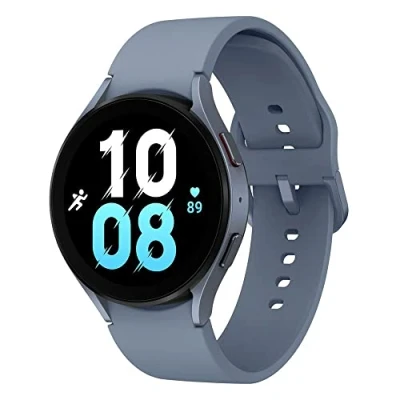 Abbildung von Samsung Galaxy Watch 5 (44 mm) Bluetooth Smartwatch mit Fitnesstracker, Graphit, deutsche Version