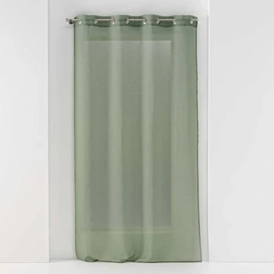Abbildung von Douceur d&#039;Intérieur, Ösenvorhang, Khaki, 140 x 180 cm