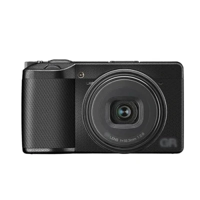 Abbildung von JJC Anti Kratz Schutz Aufkleber, kompatibel mit Ricoh GR III IIIx HDF GR3 GR3x Digitalkamera, rutschfeste Kameragehäuse Skin Cover Film (gewebtes Muster)