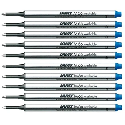 Abbildung von Lamy: Rollerball Großraummine M66 (10er Pack, Blau)