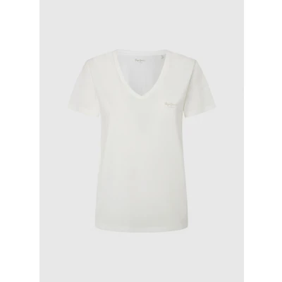 Abbildung von Pepe Jeans V Shirt FIORE NECK