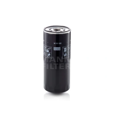 Abbildung von MANN FILTER W 11 102 Ölfilter 1 1/8 16 UN mit einem Rücklaufsperrventil Anschraubfilter MAGIRUS DEUTZ: D Series, M IVECO: MK