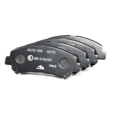 Abbildung von ATE 13.0460 5752.2 Bremsbelagsatz exkl. Verschleißwarnkontakt NISSAN: X Trail, Qashqai / Qashqai+2 I Van, I, SUZUKI: Kizashi