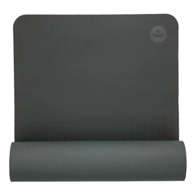 Abbildung von Yogamatte Lotus Pro. TPE schwarz/silbergrau