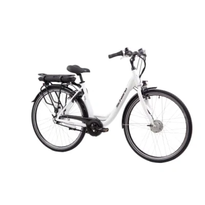 Abbildung von F.lli Schiano E Moon 28 Zoll bike Pedelec , electric Fahrrad für Herren / Damen bis 25 km/h und mit guter Reichweite Elektrofahrräder Gepäckträger Damenfahrrad Motor Akku Nexus 7