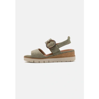 Abbildung von Tamaris Plateausandalette sage, Damen, Größe: 36, Sage Schuhe