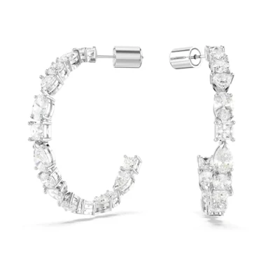 Abbildung von Swarovski Ohrringe Silver coloured, Damen, Größe: One Size, coloured