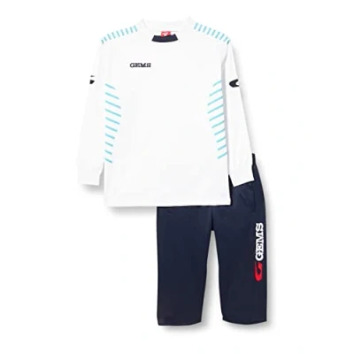 Abbildung von GEMS EH01 0304 Tuta Stamford Tracksuit Unisex Weiß Blau XL