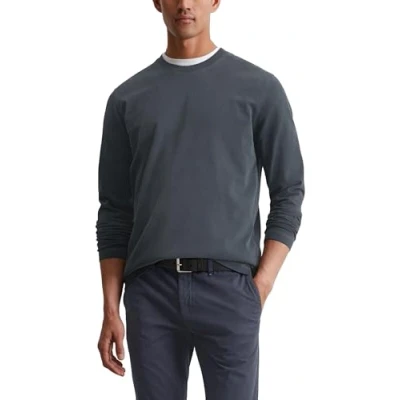 Abbildung von Marc O&#039;Polo CREW Embroidery Langarmshirt, Herren, Größe: 3XL, Navy