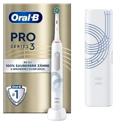 Abbildung von Oral B Elektrische Zahnbürste Pro 3 3500 Special Edition, Aufsteckbürsten: 1 St., 360 Andruckkontrolle