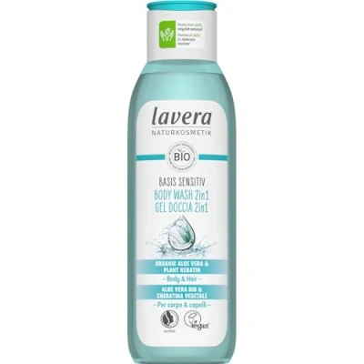 Abbildung von Lavera Basis Sensitiv Body Wash 2in1 250 ml