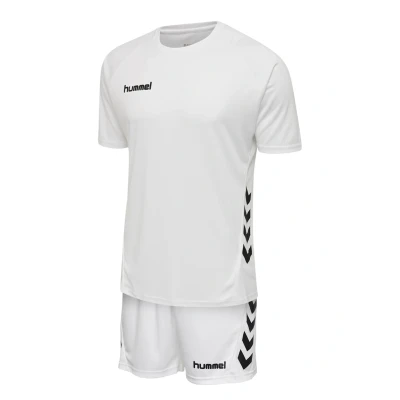 Abbildung von Hummel 2 Piece SET kurze Sporthose, Herren, Größe: Medium, White