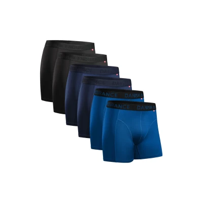 Abbildung von Danish Endurance 6 PACK Panties, Herren, Größe: 3XL, Multicolor