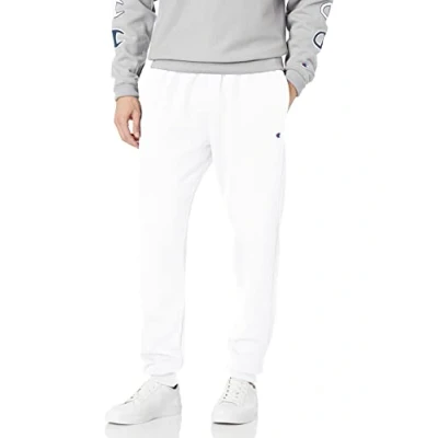 Abbildung von Champion Herren Powerblend Sweatshirts Retro Jogger Pants Trainingshose, Weißes C Patch Logo, 27 32