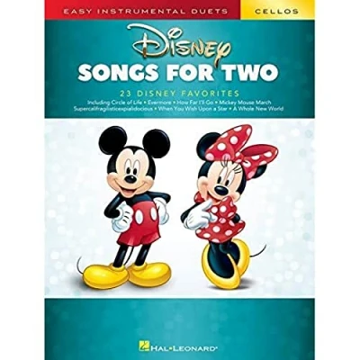 Abbildung von Disney Songs for Two Cellos: Easy Instrumental Duets