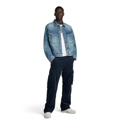 Abbildung von G Star Dakota Jacket Jeansjacke, Herren, Größe: XXL, Blue agave