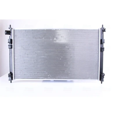 Abbildung von NISSENS 606855 Kühler, Motorkühlung Aluminium 700 408 16 Kühlrippen gelötet MITSUBISHI: OUTLANDER 3