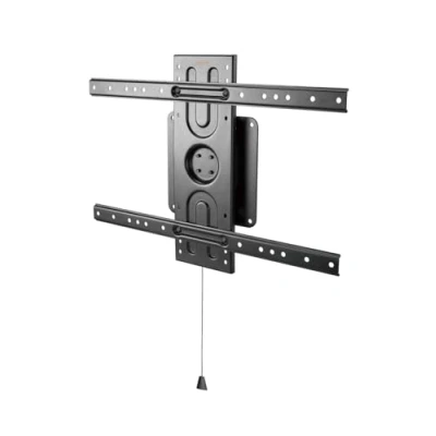 Abbildung von my wall TV Wandhalterung HP6 3AL,Silber, Bildschirmhalterung,flaches Design, VESA Wandhalterung, 42 90 Zoll, belastbar bis 100 kg, Diebstahlschutz, inklusive Vorhängeschloss, Wasserwaage