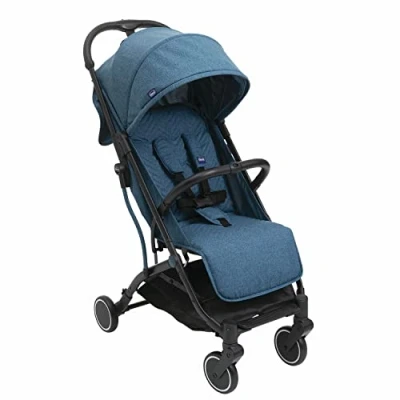 Abbildung von CHICCO BUGGY TROLLEYme Sportwagen, der sich wie ein Trolley ziehen lässt. Zugelassen ab Geburt bis 15kg Körpergewicht. CALYPSO BLUE