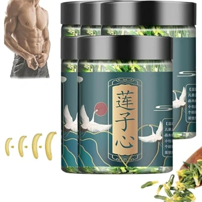 Abbildung von Lotus Samen Kern Tee für Männer,Getrocknete Tee,Men&#039;s Conditioning Tea, Leber und Nierenpflege Essentials Pure Chinese Herbal Tea. (5pcs)