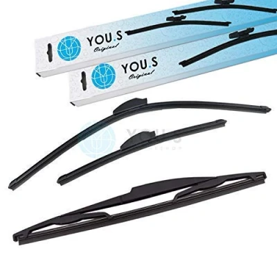 Abbildung von YOU.S SCHEIBENWISCHER SET VORNE + HINTEN 650 400 325 mm (3 Stück) 3397118911 3397011430