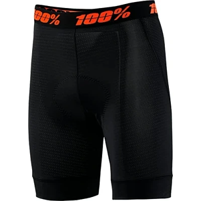 Abbildung von 100% MTB WEAR Unisex Erwachsene Crux Liner, schwarz 34 Shorts, (schwarz),
