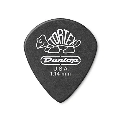 Abbildung von Dunlop Pitch Black Jazz Gitarrenplektren 12 Stück 1.14 mm Schwarz