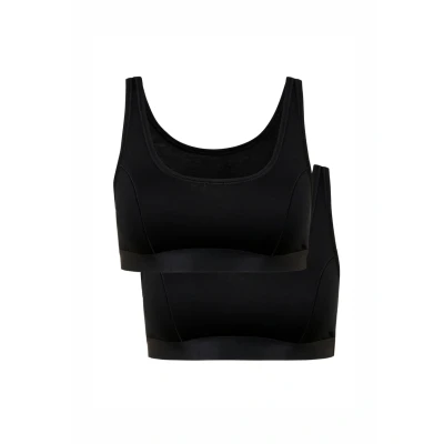 Abbildung von Calida Benefit 2ERPACK Bustier, Damen, Größe: 36/38, Schwarz