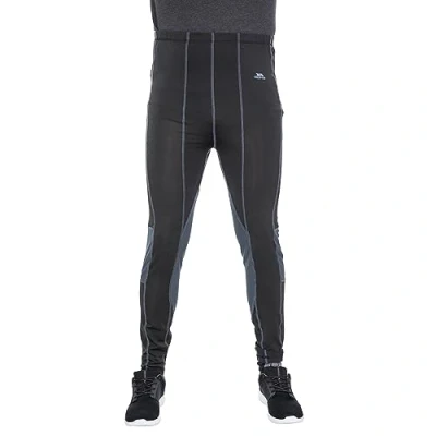 Abbildung von Trespass Tactic, Black X, XXL, Schnelltrocknende Stretch Baselayer Hose für Herren, XX Large / 2XL 2X Large, Schwarz