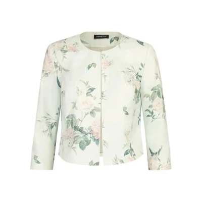 Abbildung von Apart Bolero Blazer, Damen, Größe: 46, Jade multicolor