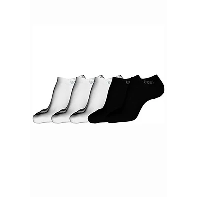 Abbildung von BOSS 5 PACK Socken, Herren, Größe: 47 50, White/black