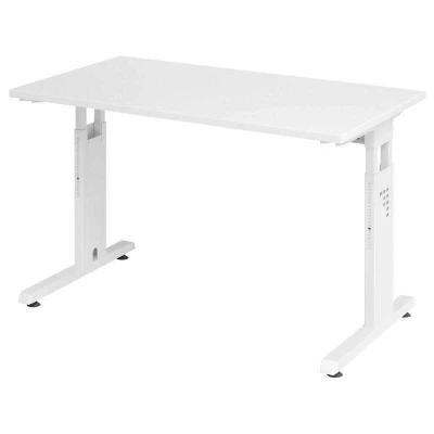 Abbildung von HAMMERBACHER Schreibtisch VOS612/W/W weiß