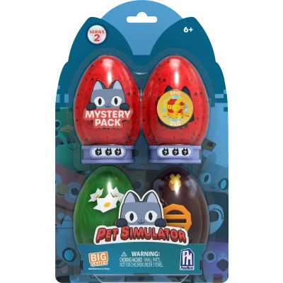 Abbildung von Pet Simulator Core Mystery Pack Figurenset Series 2 4er