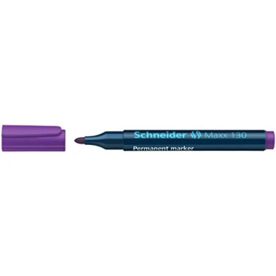 Abbildung von Schneider Schreibgeräte Permanentmarker Maxx 130, 1 3 mm, violett