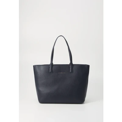 Abbildung von Tommy Hilfiger Logotape TOTE Shopping Bag, Damen, Größe: One Size, Space blue corp