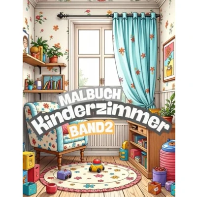 Abbildung von Kinderzimmer Malbuch Band 2: Fortsetzung der Malbuchreihe für die ganze Familie